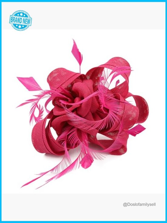Vintage Fascinator Hat Headpiece Wedding Derby Cocktail Tea Party Hairband